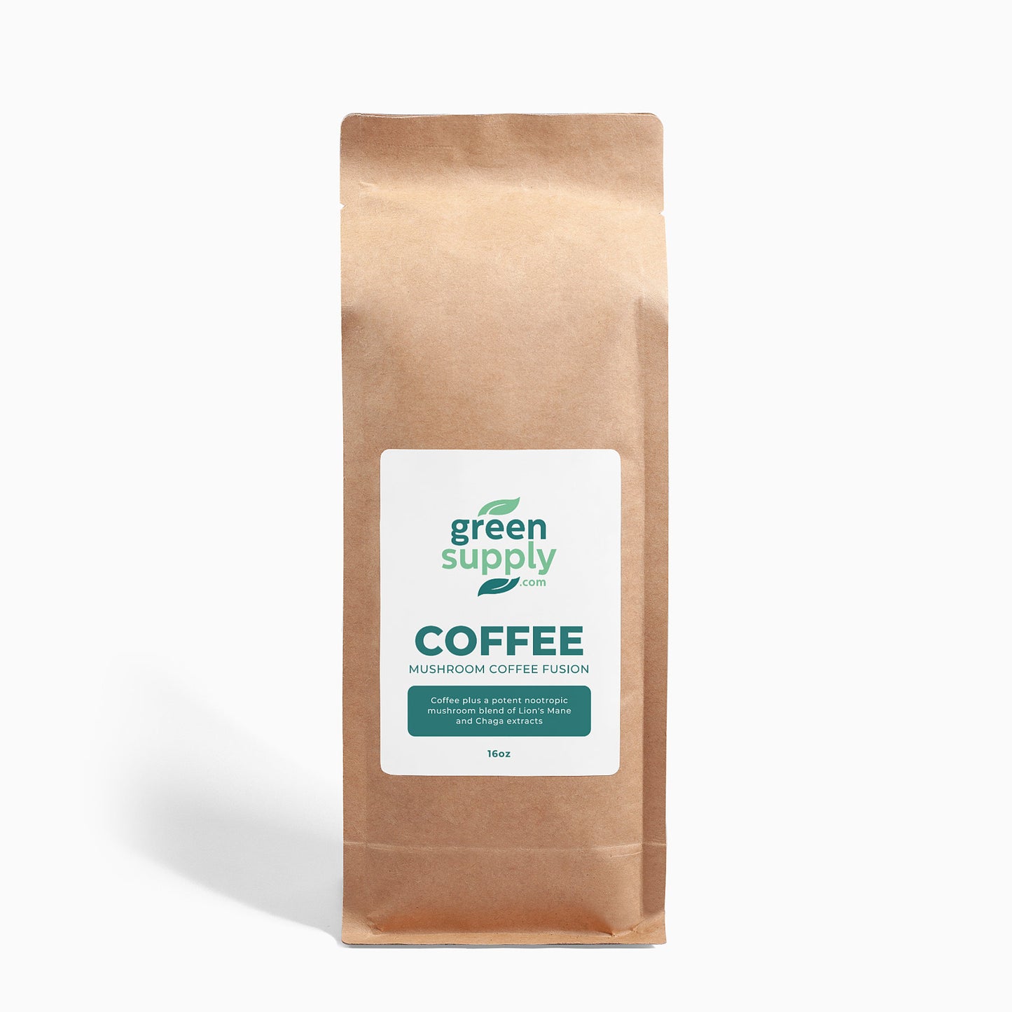 Best Mushroom Coffee Blend - Lion’s Mane & Chaga - 16oz