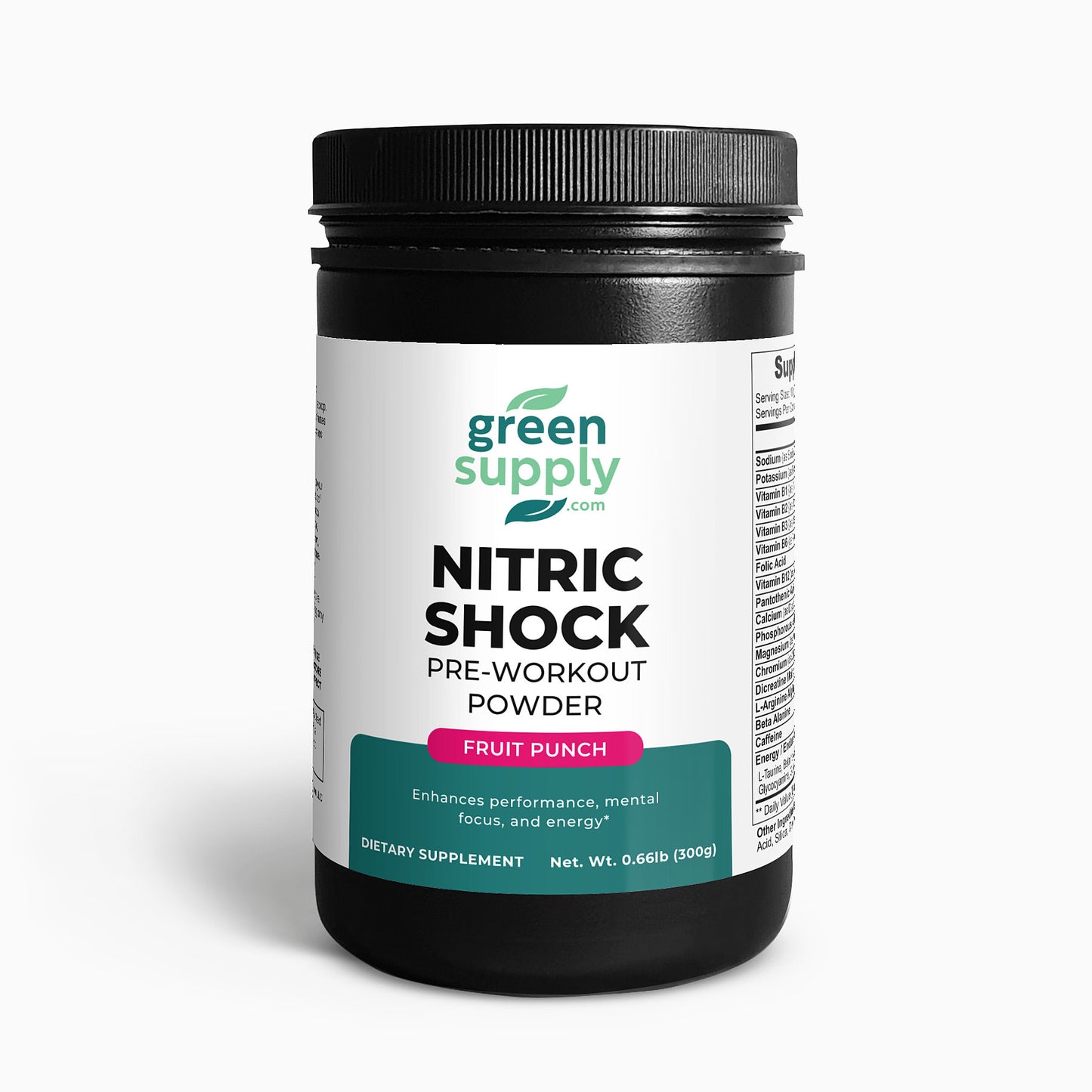 Best Fruit Punch Nitric Shock Pre-Workout Powder