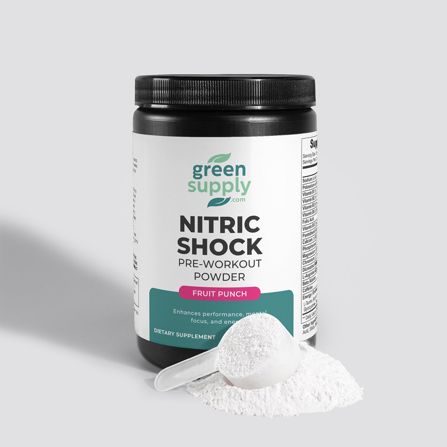 Best Fruit Punch Nitric Shock Pre-Workout Powder