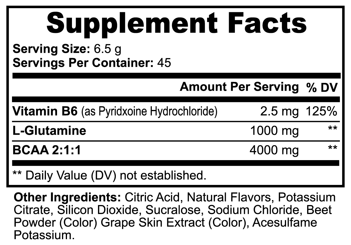 Best BCAA Post Workout Powder - Honeydew and Watermelon Flavor