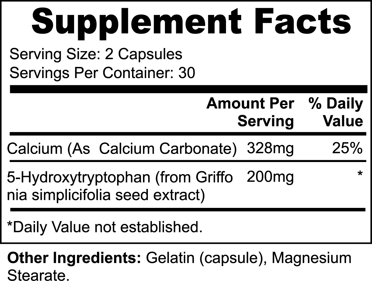5-HTP Supplement Capsules