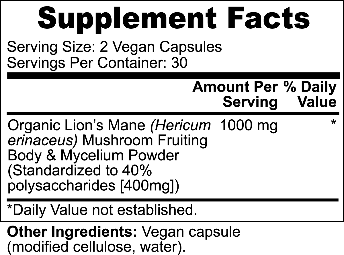 Best Lion's Mane Mushroom Supplement