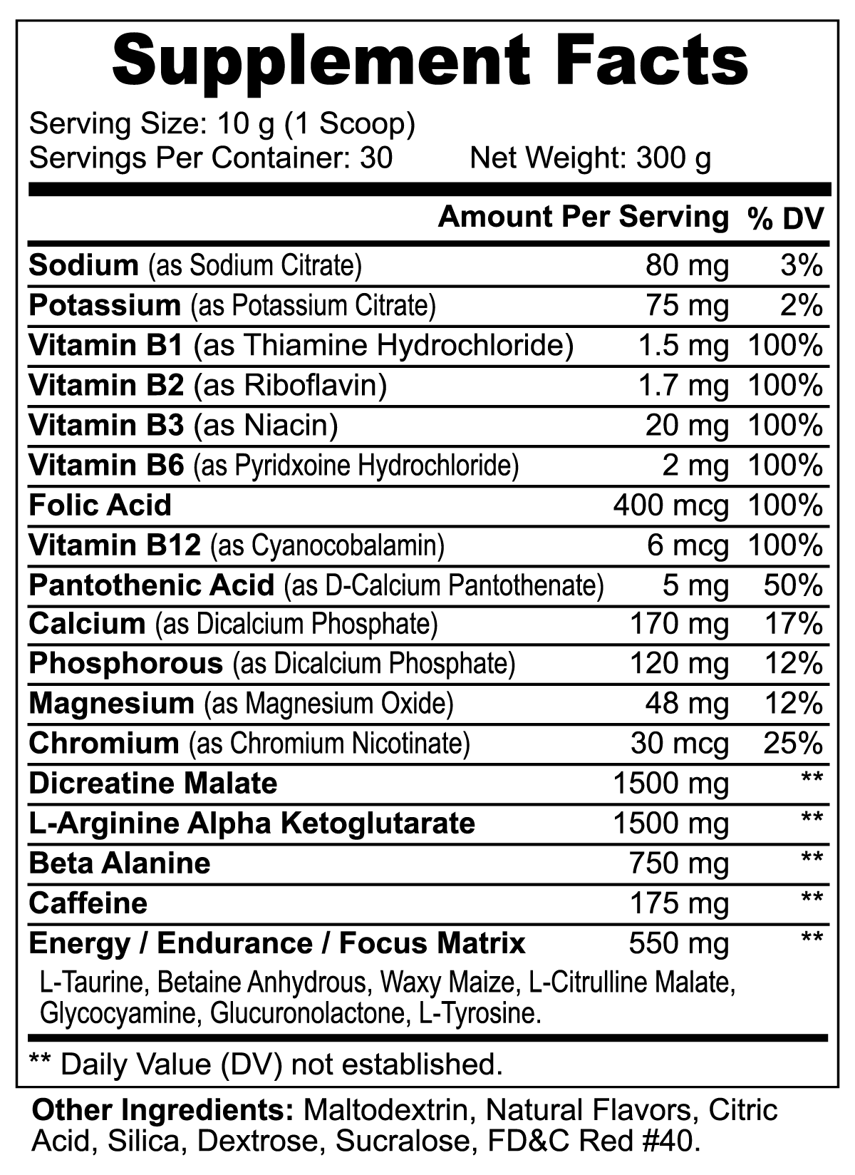 Best Fruit Punch Nitric Shock Pre-Workout Powder