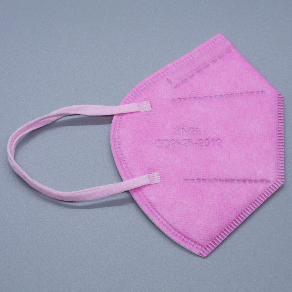 Pink KN95 Face Masks - Adult