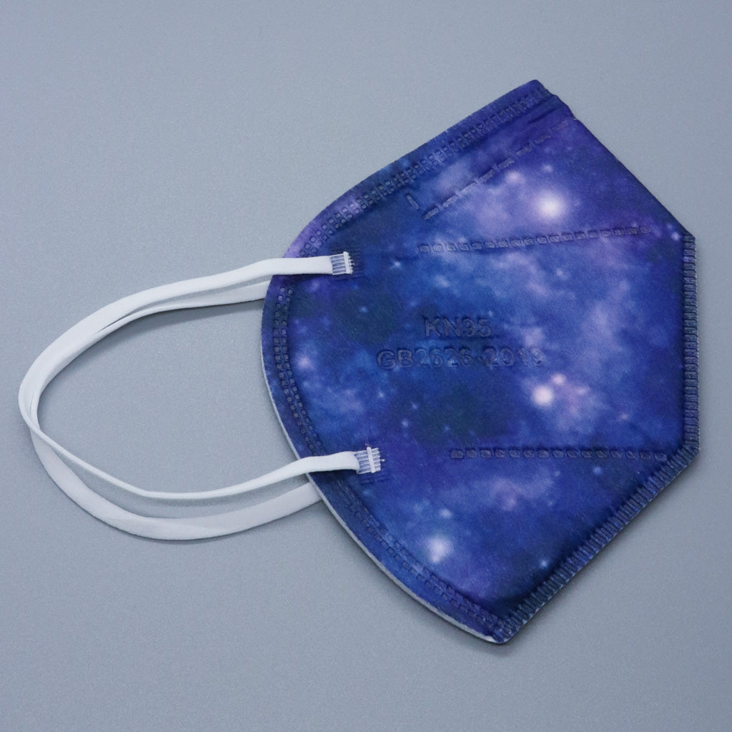 Wholesale Galaxy Print KN95 Face Masks - Adult