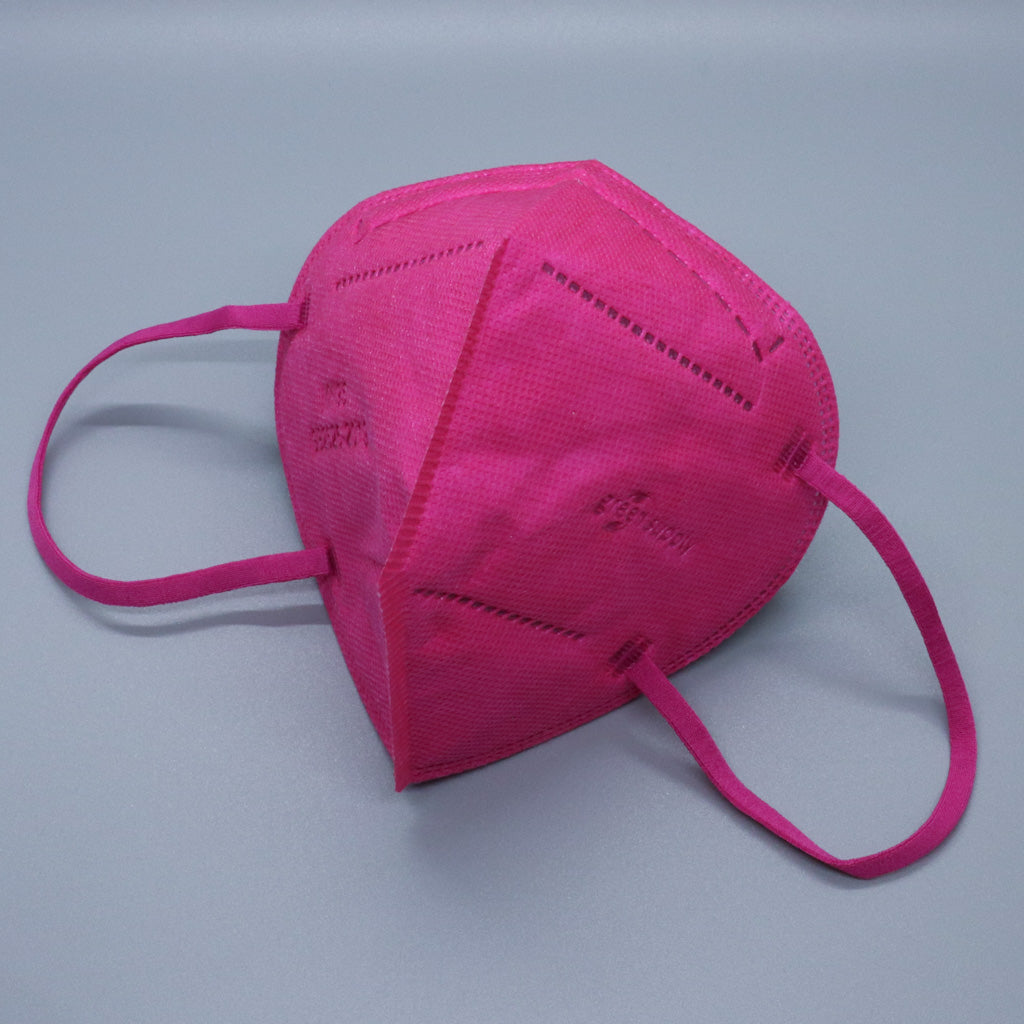 Hot Pink KN95 Face Masks - Adult