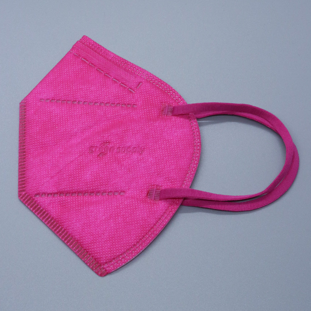 Hot Pink KN95 Face Masks - Adult