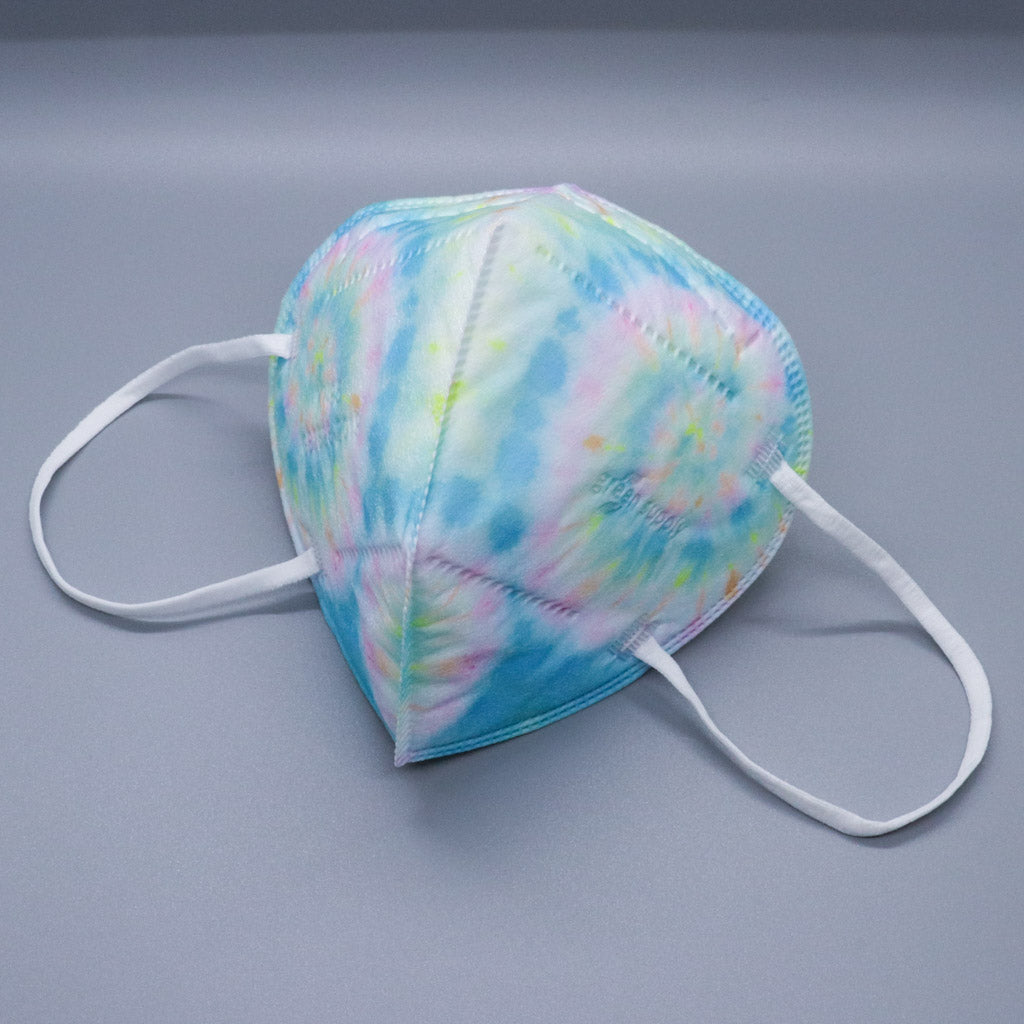 Pastel Tie Dye KN95 Face Masks - Adult