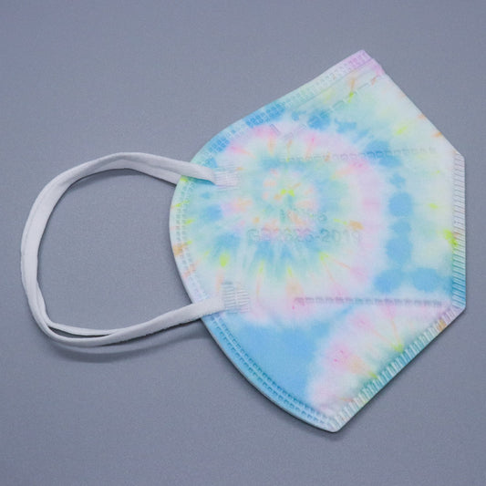 Pastel Tie Dye KN95 Face Masks - Adult