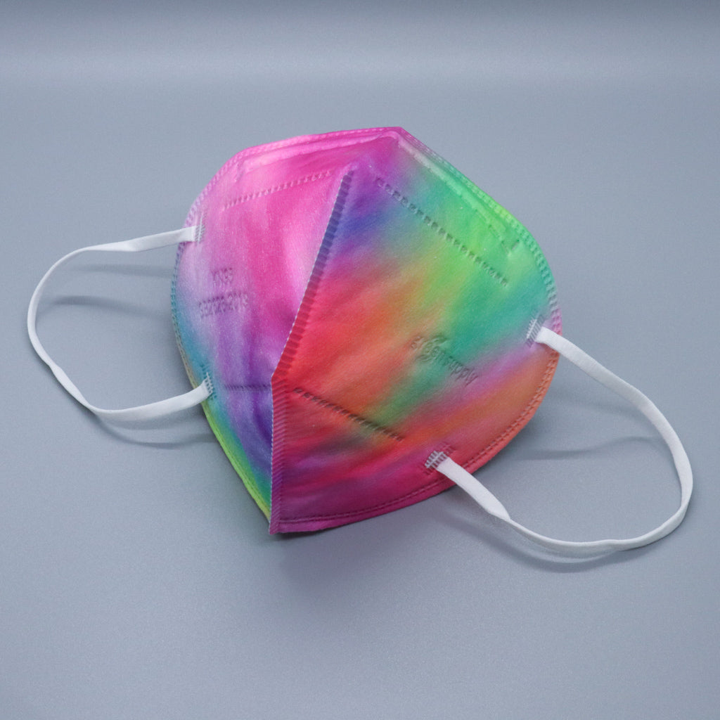 Rainbow Prism KN95 Face Masks - Adult