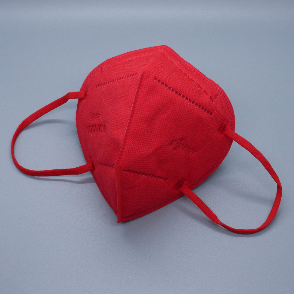 Red KN95 Face Masks - Adult