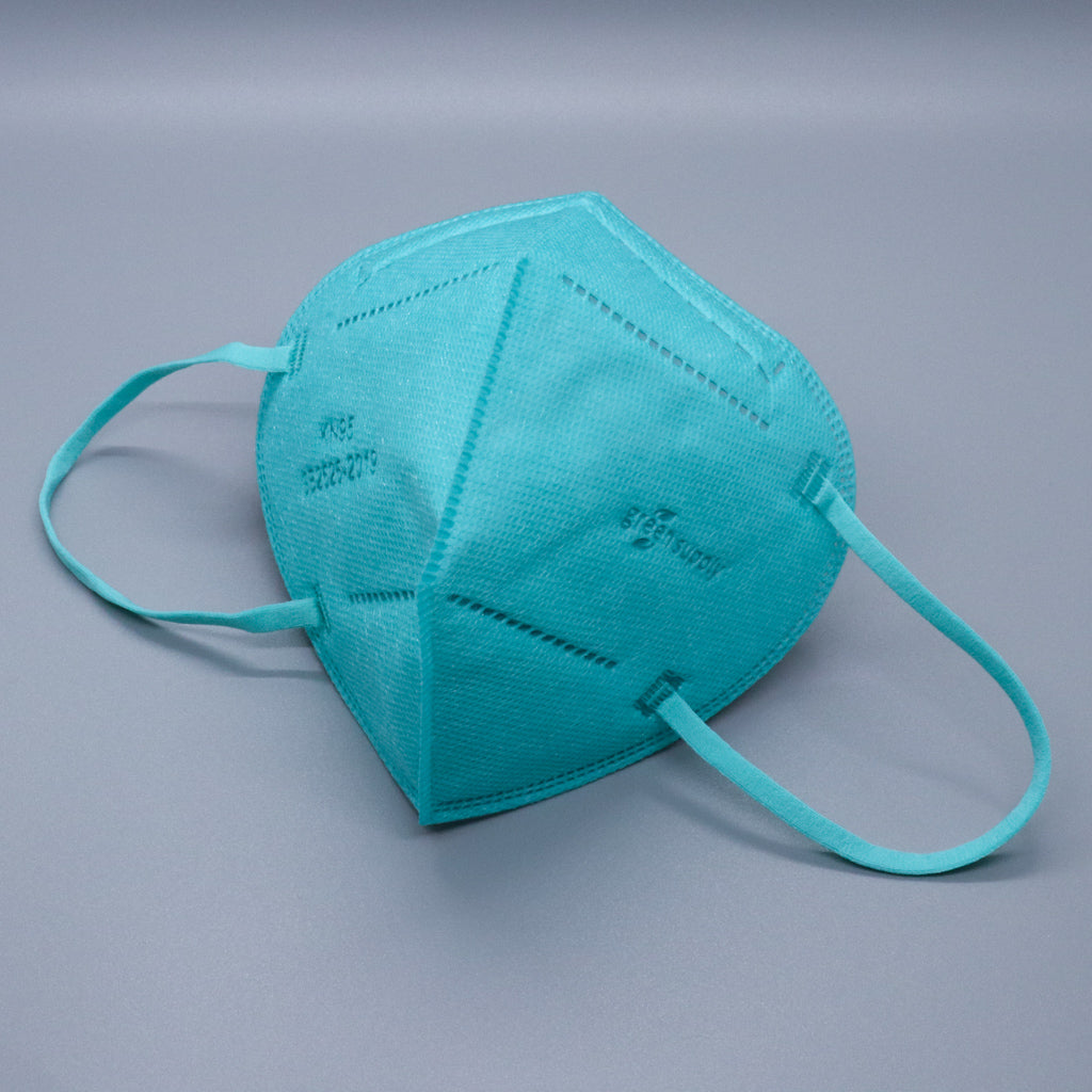 Turquoise KN95 Face Masks - Adult