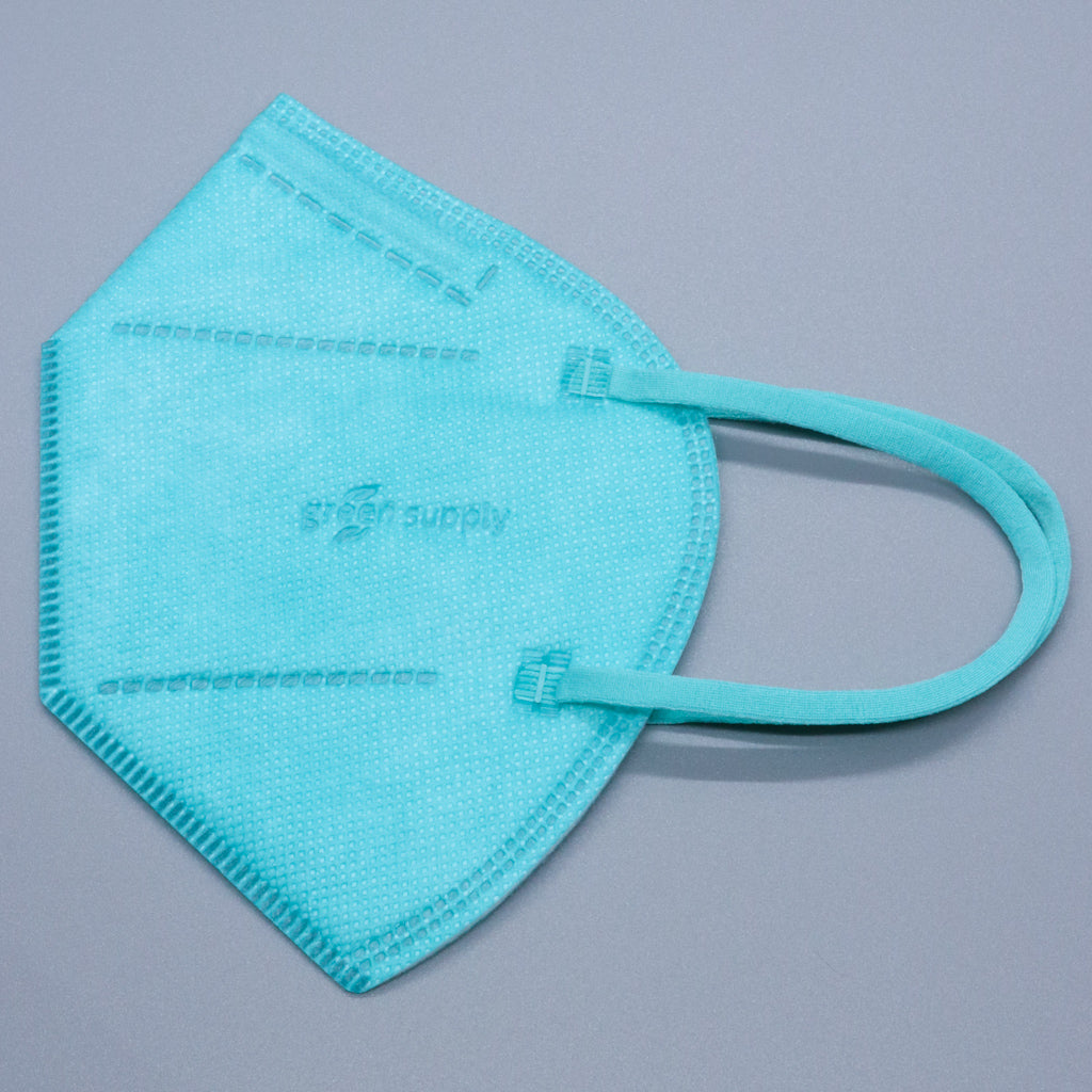 Turquoise KN95 Face Masks - Adult