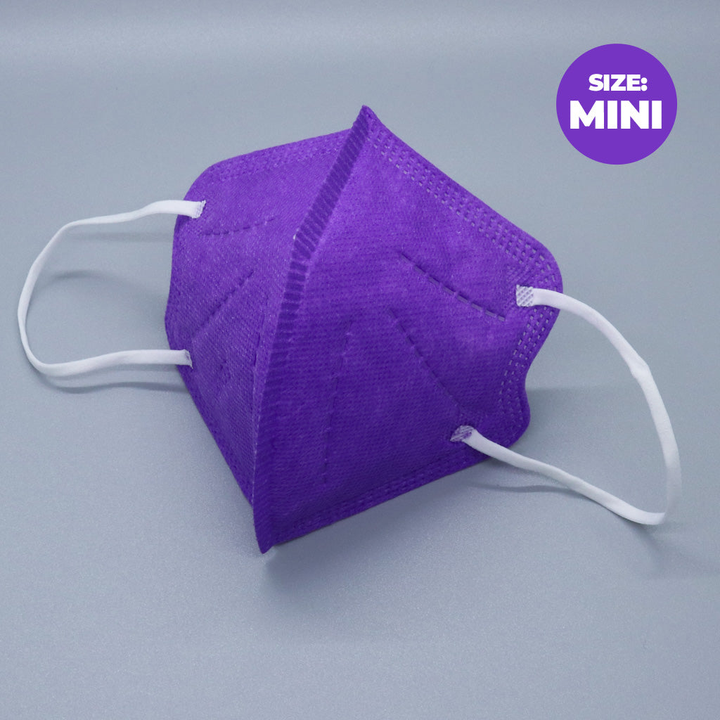 Purple Mini Kids KN95 Masks