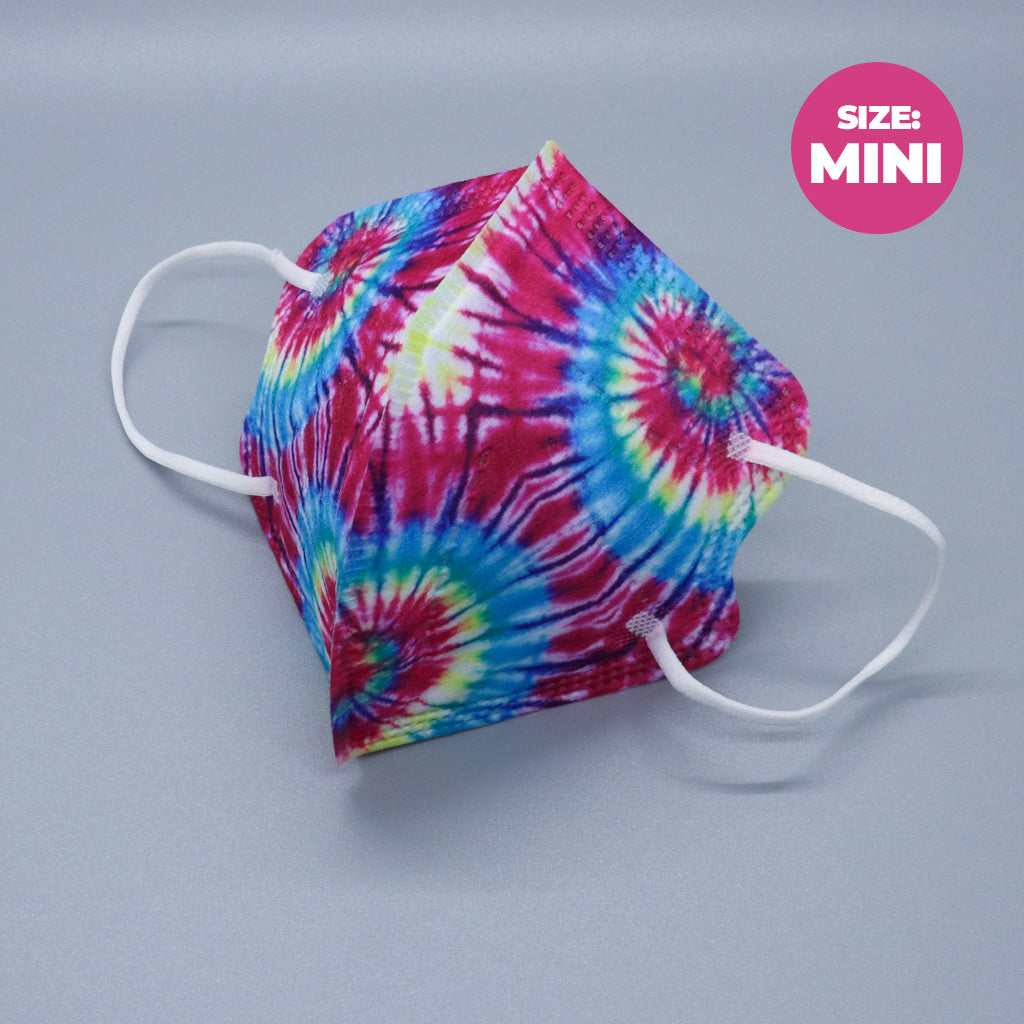 Rainbow Tie Dye Mini Kids KN95 Masks