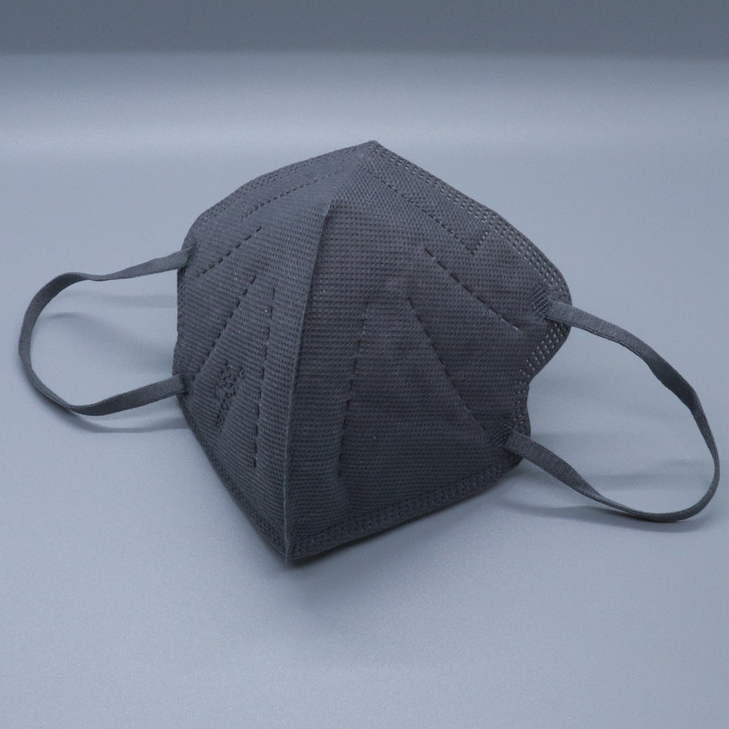 Charcoal Gray Kids KN95 Masks - Updated Shape