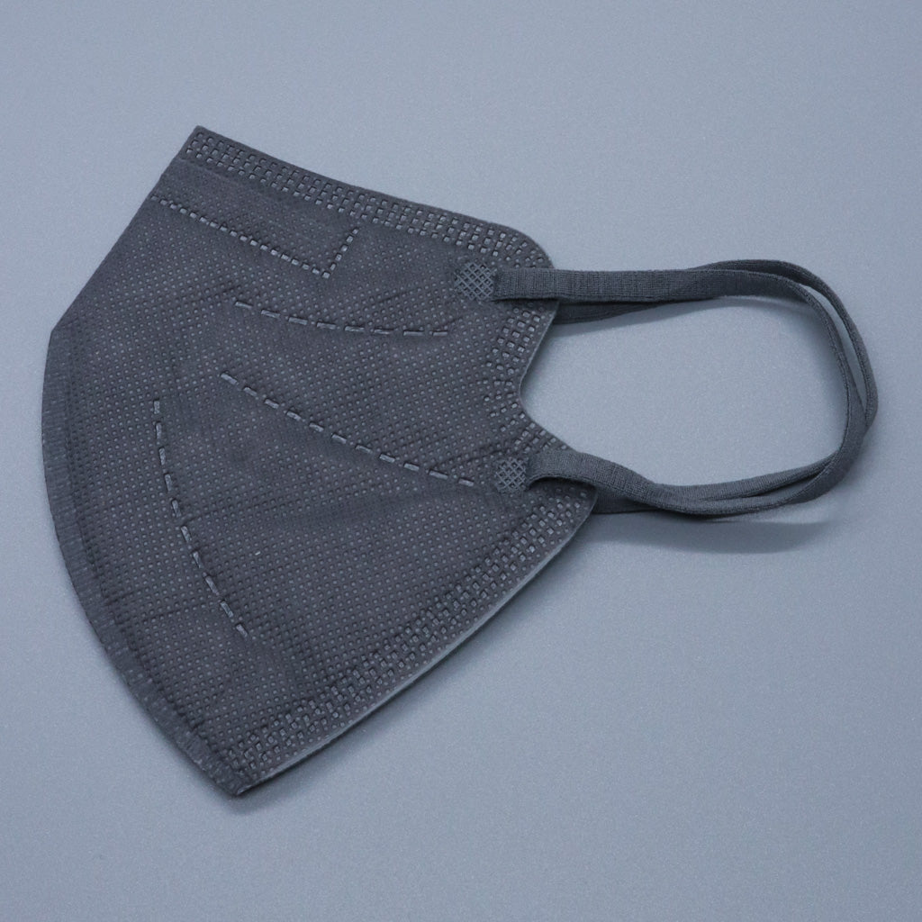 Charcoal Gray Kids KN95 Masks - Updated Shape
