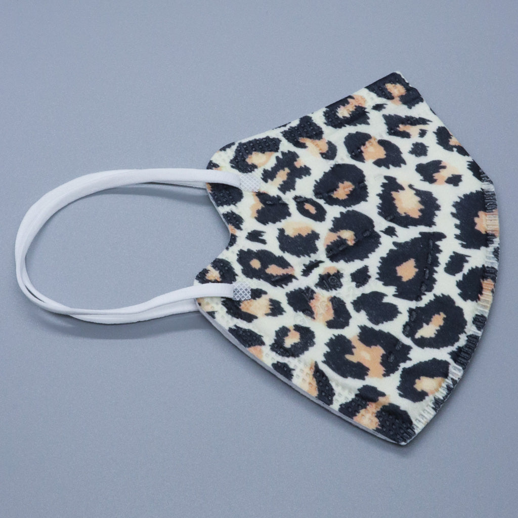 Leopard Kids KN95 Masks - Updated Shape