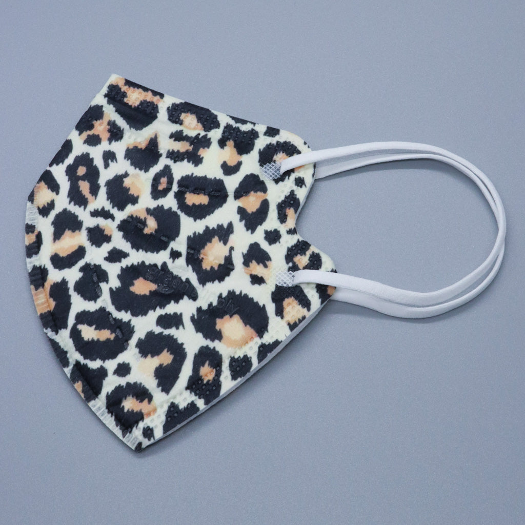 Leopard Kids KN95 Masks - Updated Shape