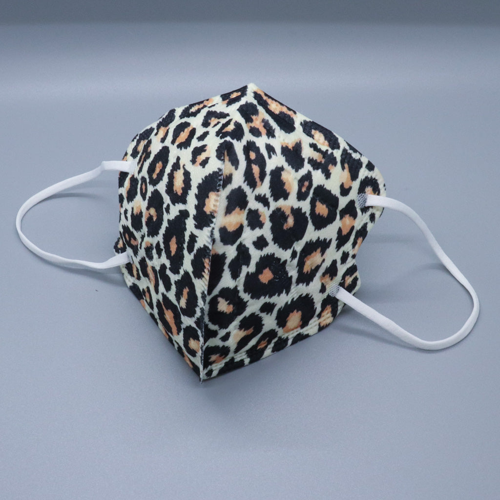 Leopard Kids KN95 Masks - Updated Shape