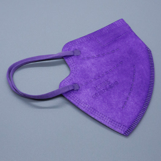 Purple Kids KN95 Masks - Updated Shape