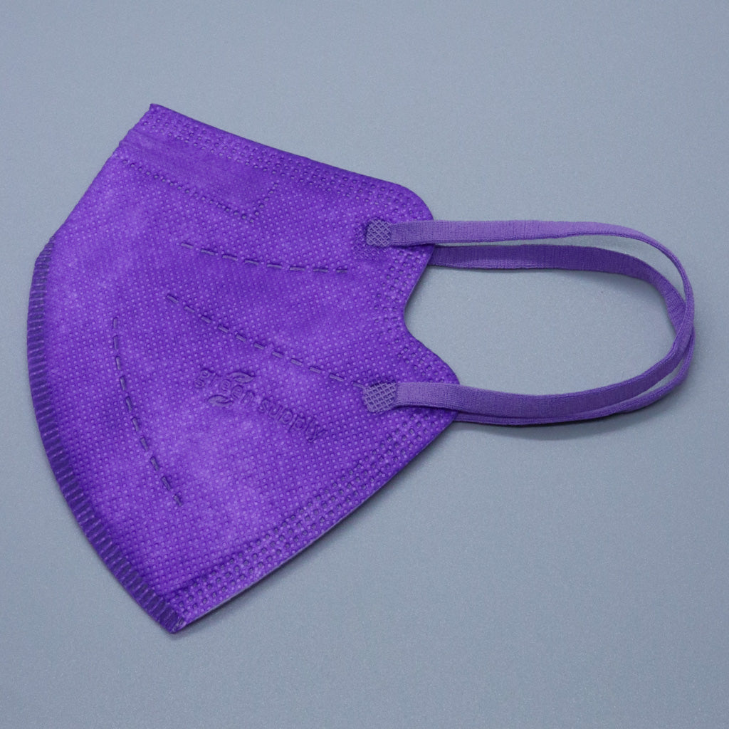 Purple Kids KN95 Masks - Updated Shape