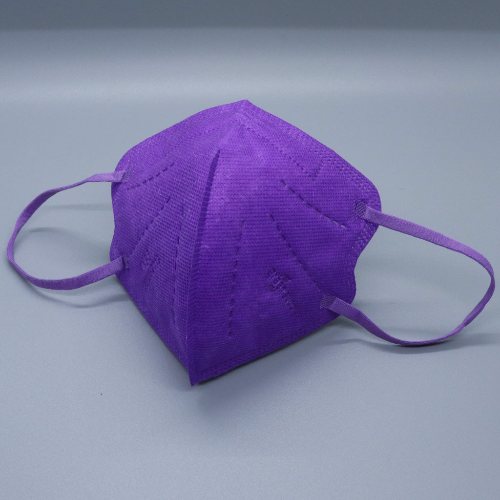 Purple Kids KN95 Masks - Updated Shape