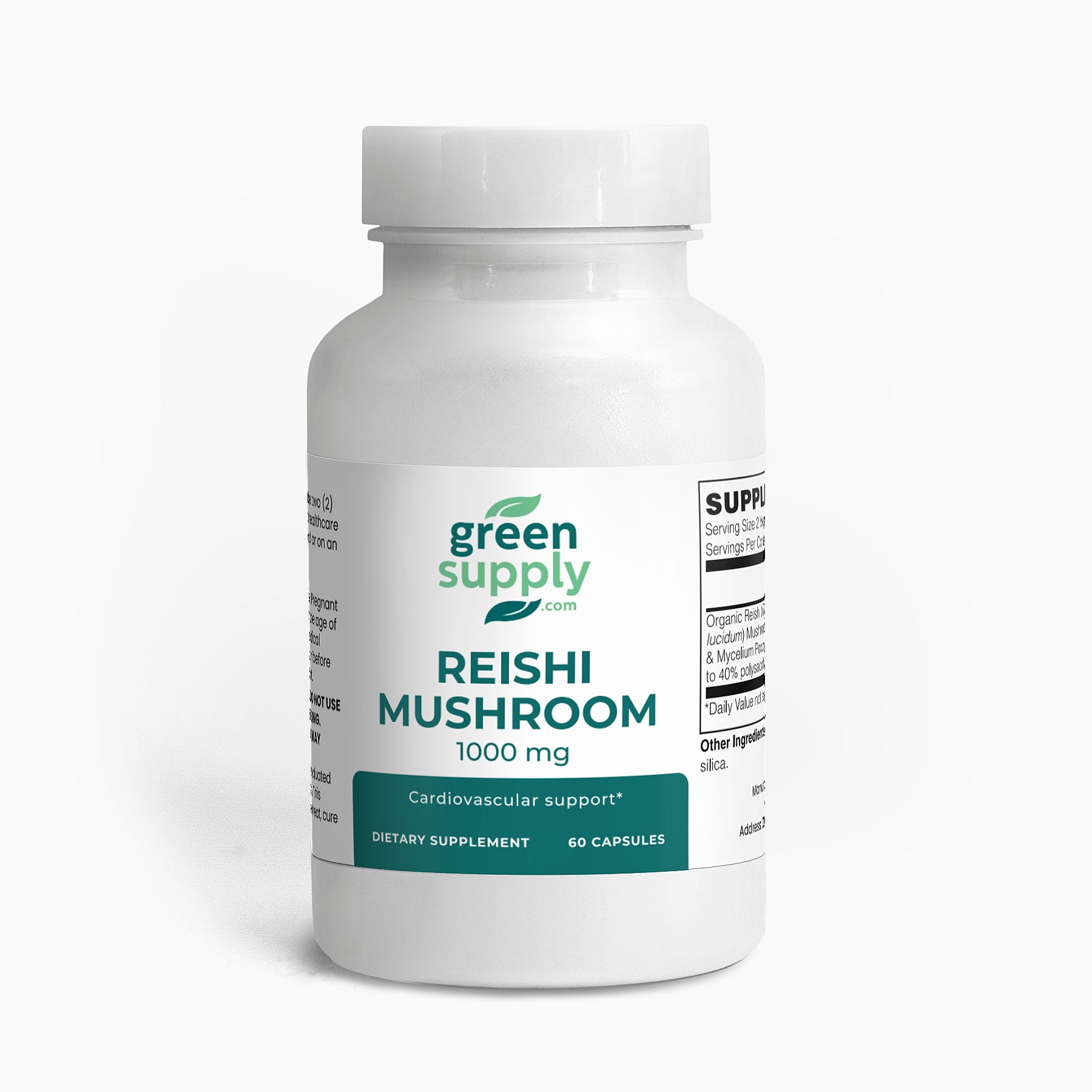 Best Reishi Mushroom Supplement, Reishi Mushroom Capsules – Greensupply.com