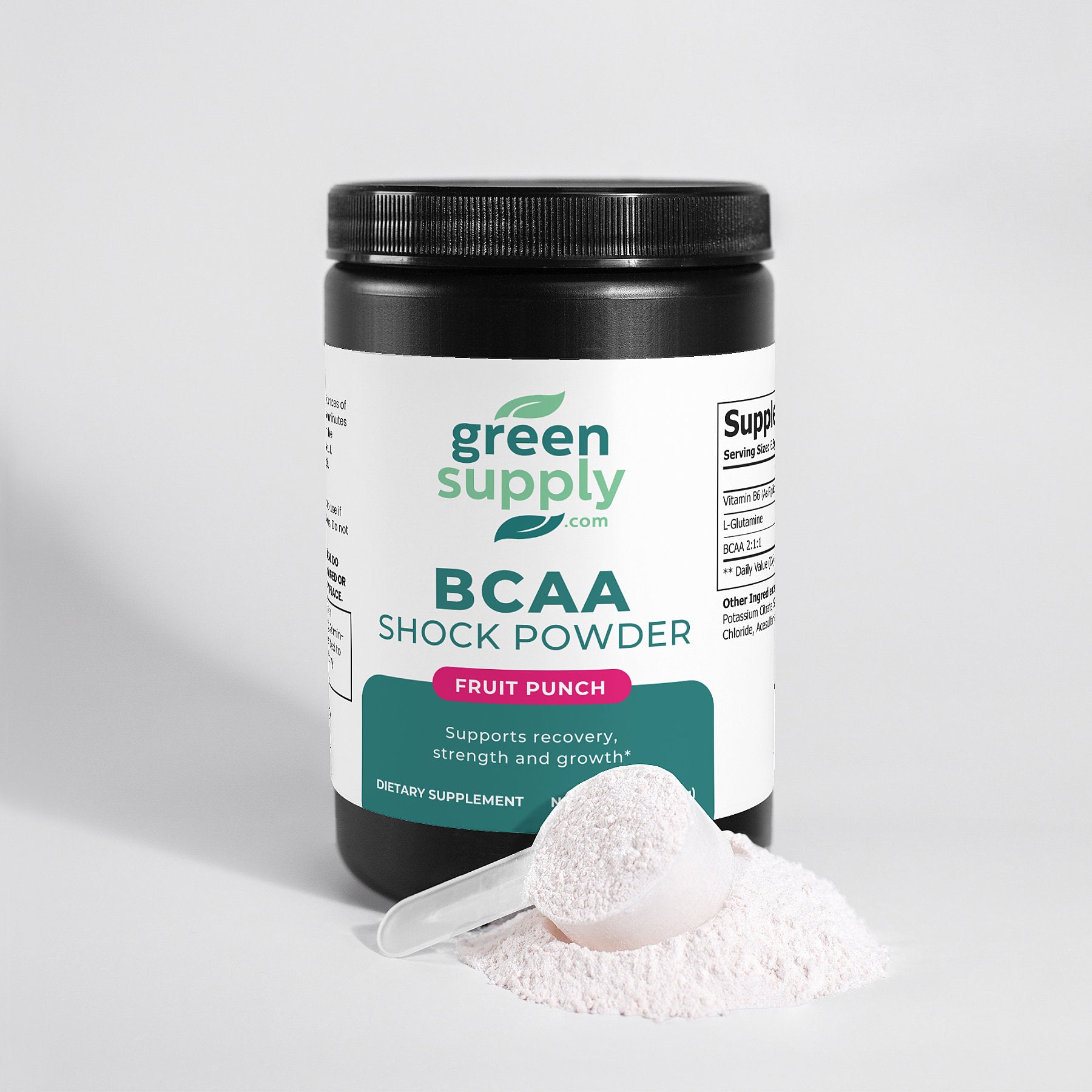 Shock Line Powder Best BCAA Shock Powder Fruit Punch Flavor, Fruit Punch Workout Powder ...