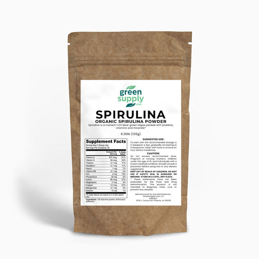 Best Organic Spirulina Powder