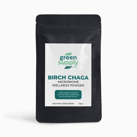 Best Birch Chaga Microbiome Wellness Supplement Powder