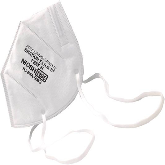 NIOSH N95 Face Mask - 25 Pack - Made in the USA