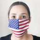 American Flag Cloth Face Mask with PM2.5 Filter