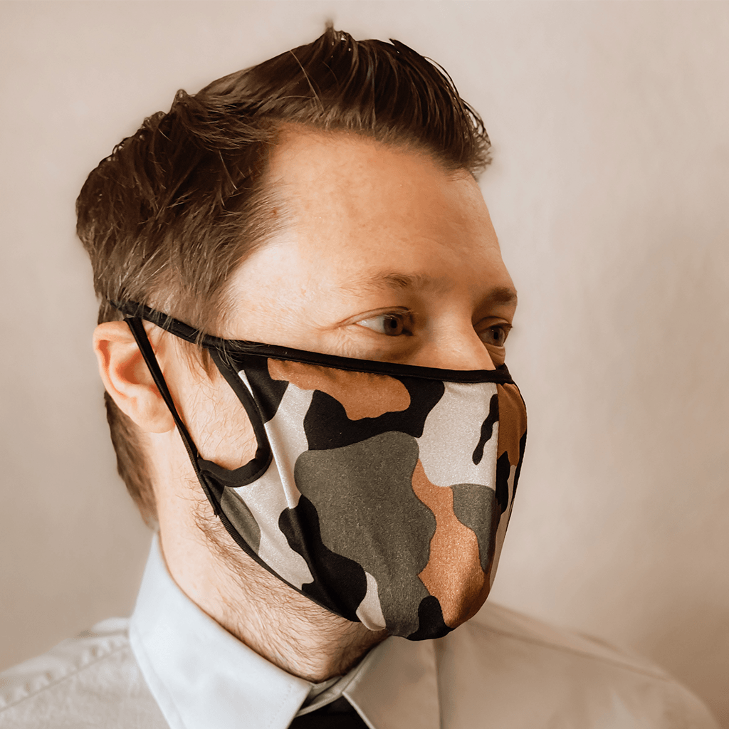 Camo Cloth Face Mask
