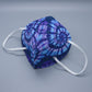 Blue Tie Dye KN95 Face Masks - Adult