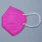Hot Pink Kids KN95 Masks - Traditional Shape