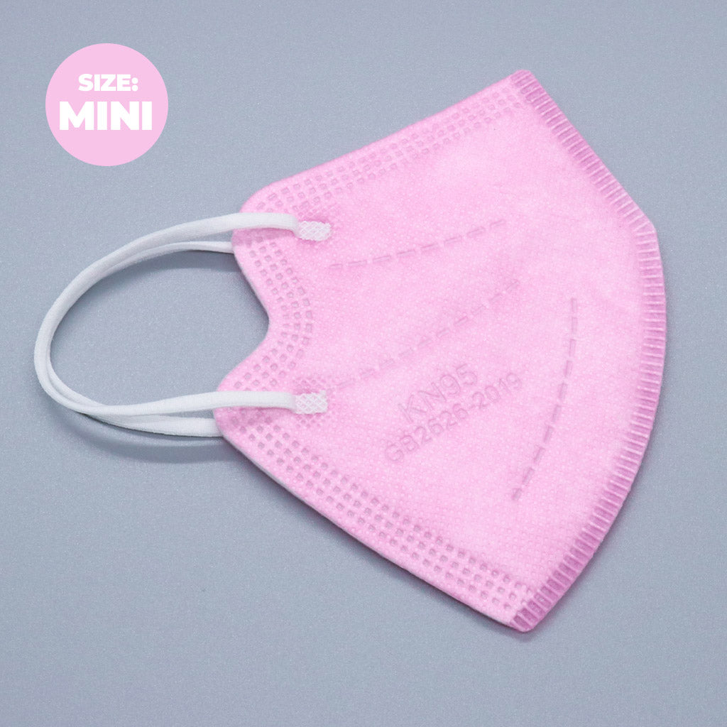 Baby Pink Mini Kids KN95 Masks