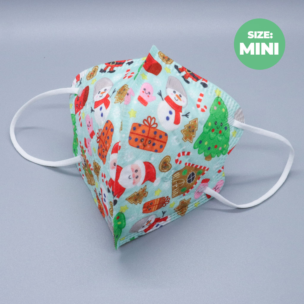 Christmas Print Mini Kids KN95 Masks