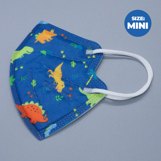 Dinosaur Print Mini Kids KN95 Masks