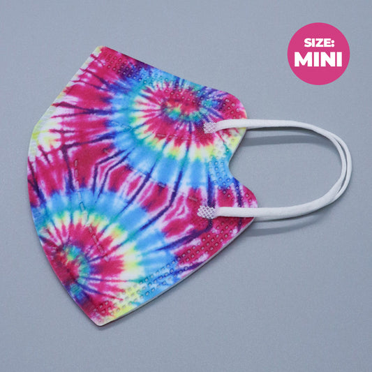 Rainbow Tie Dye Mini Kids KN95 Masks