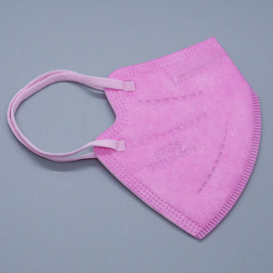Baby Pink Kids KN95 Masks - Updated Shape