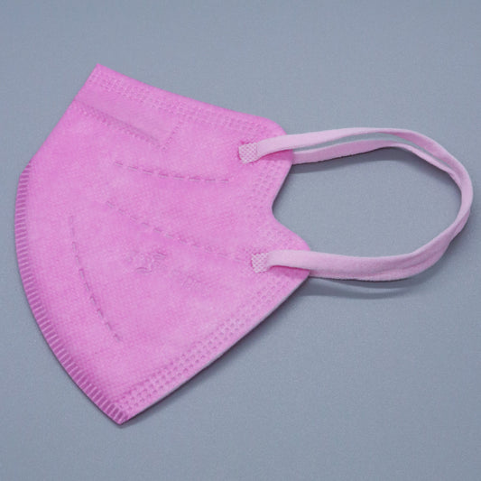 Baby Pink Kids KN95 Masks - Updated Shape
