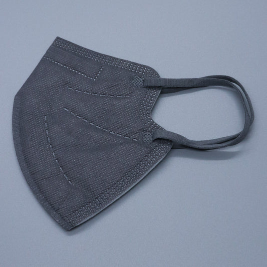 Charcoal Gray Kids KN95 Masks - Updated Shape