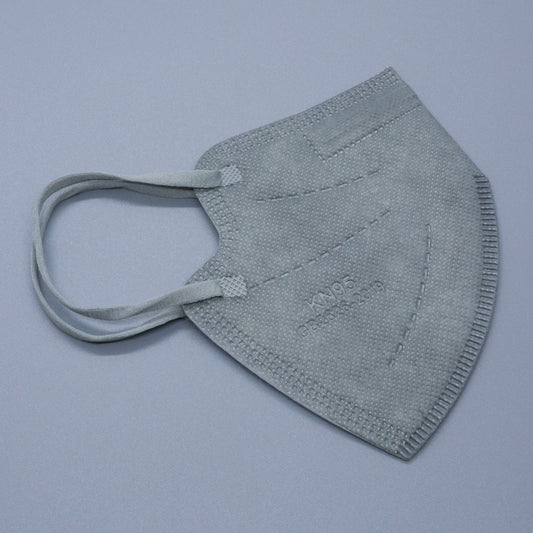 Gray Kids KN95 Masks - Updated Shape