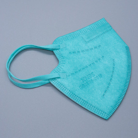 Turquoise Kids KN95 Masks - Updated Shape
