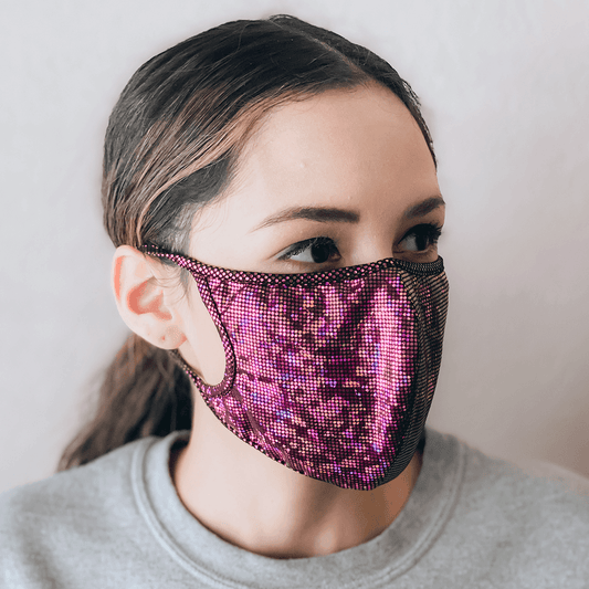 Pink Cloth Face Mask