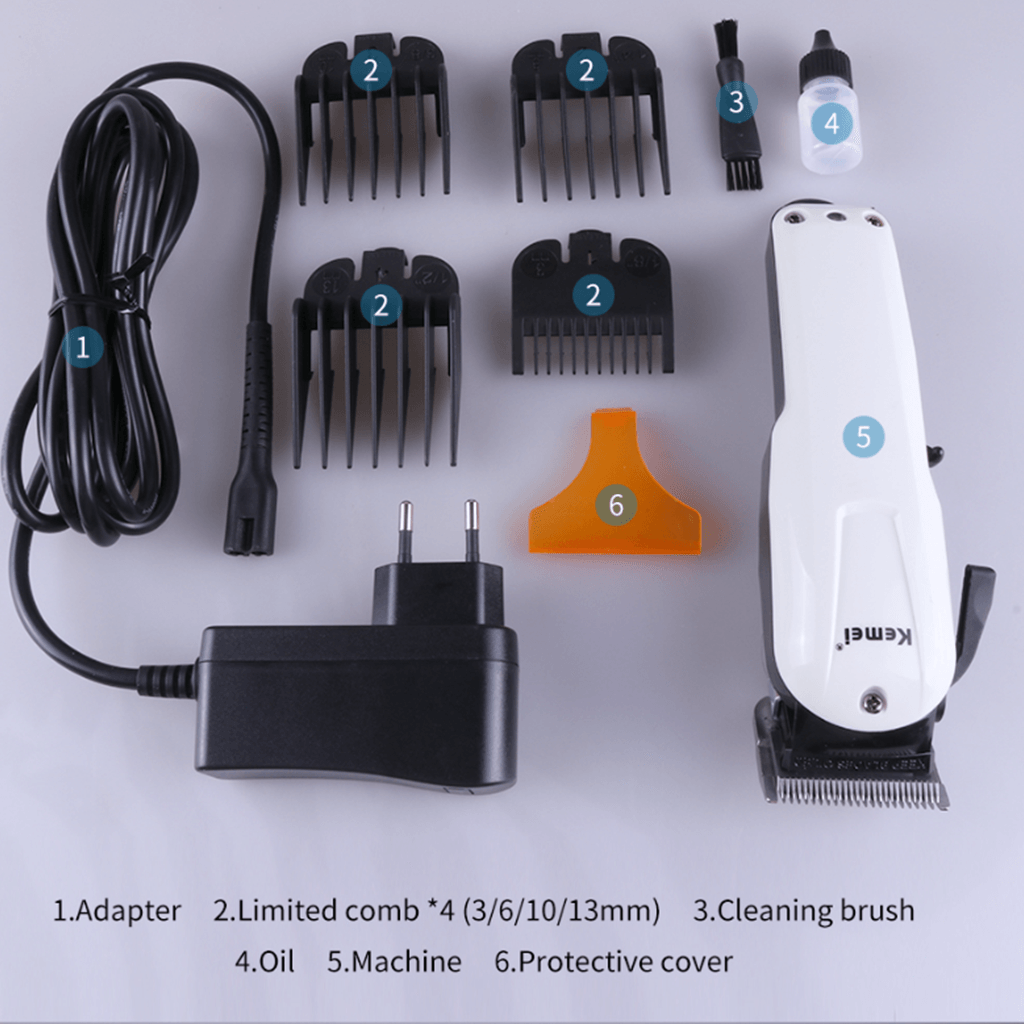 Rechargeable Hair Clippers Set in Stock Good Hair Clippers